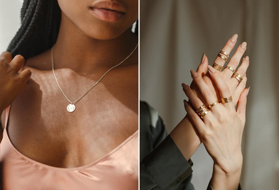 GLDN Jewelry pieces