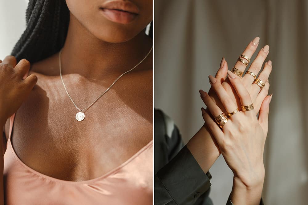 GLDN Jewelry pieces