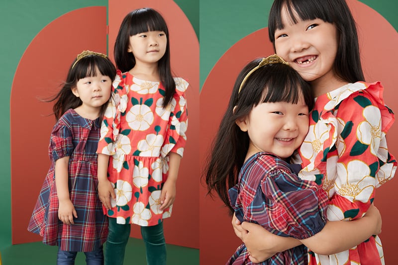节日服装孩子