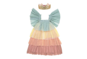 彩虹公主裙